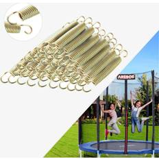 Trampolines Arebos Set de ressorts pour trampoline longueur 140mm,Ø largeur 22mm,Ø épaisseur 3mm acier inoxydable