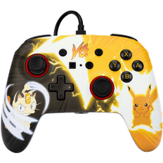 Manettes de jeu Manette filaire pour Nintendo Switch Pokémon Pikachu contre Meowth