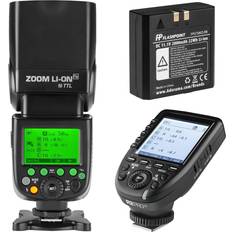 Camera Flashes Flashpoint Flashpoint Zoom Li-ion R2 TTL On-Camera Flash Speedlight [Godox V860II] With R2Pro Trigger Nikon