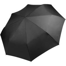 Regenschirme KiMood Kompakt Mini Regenschirm - Schwarz