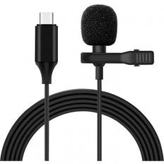 Microphones Project Telecom Project Telecom Lavalier Lapel Microphone USB- C Port Compatible with Google Phones