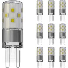 Capsule g9 Noxion Fordelspakke 10x Bolt LED Capsule G9 3.8W 470lm 830 varm hvid erstatter 40W