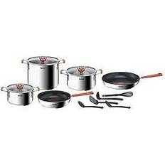 Tefal Opti Space Set di pentole con coperchio 13 Parti