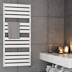 Electric Heating - Timer Heated Towel Rails Terma Warp T (WGWAS111050) 500x1110mm White