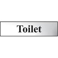 Toilets Scan 6051C Legend Toilet Chrome Finish Safety Sign