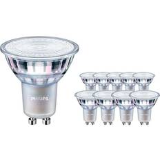 Gu10 kold hvid Philips Fordelspakke 10x Corepro LEDspot GU10 PAR16 4.6W 390lm 36D 840 kold hvid erstatter 50W