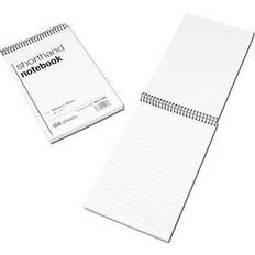 White Box Spiral Shorthand Notebook 150 Leaf