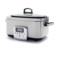 GreenPan Food Cookers GreenPan Slow cooker Stainless Steel 6L