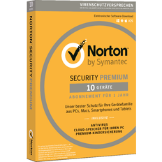 Antivirus e Sicurezza - Windows Software per Ufficio Norton Security Deluxe 5 PC 1 anno Nessun abbonamento