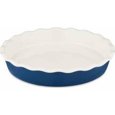 Blue Pie Dishes Tower Barbary & Oak 27Cm Ceramic Pie Dish - Blue Pie Dish