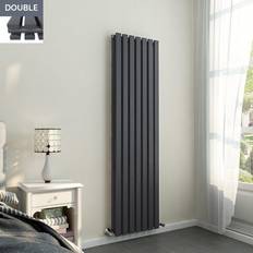 480mm radiator WarmeHaus Lulea 1800 480mm Double Vertical Radiator