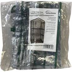 Greenhouse Accessories Selections 3 Tier Mini Greenhouse Clear View Replacement Cover