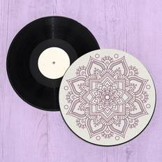 Record player Mandala Record Player Slip Mat