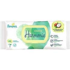 Lingette humide Lingettes & Gants de Toilette Pampers Harmonie Coco Plastic Free Wipes 42pcs