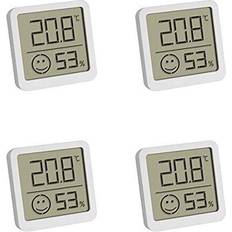 Thermomètres et Stations Météo TFA Dostmann 4er Set Digitales Thermo-Hygrometer Mit Komfortzone