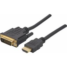 Hypertec Type A to DVI D Cable 1m