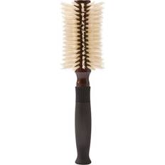 Christophe Robin Pre-Curved Blowdry Hairbrush with Natural Boar-Bristle and Wood - 12 Rows