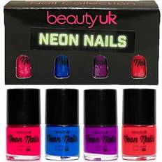 Negleprodukter BeautyUK Neon Nail Polish Set 2