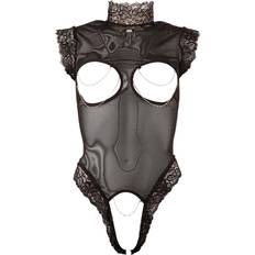 Body "Ketten" Schwarz transparenter Body