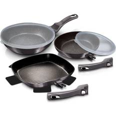 Antiaderente Set di pentole URBN-CHEF Carbon 5Pc Non Stick Aluminum Cookware Set