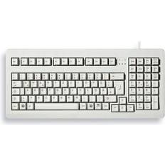 Ps 2 keyboard Cherry G80-1800 PS/2 USB Tastatur Lysegrå
