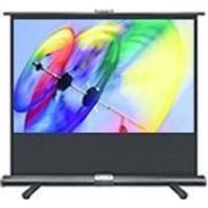 Panoview DP-9080MWL Portable Pull Up Projector Screen, Black