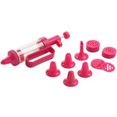 Rosa Utstickare Premier Housewares 31-Piece Cookie/Cupcake Decorating Set Utstickare