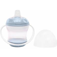 Leak Proof Cup Lid Blue Flower