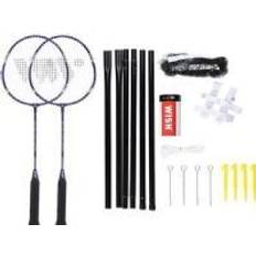 Badminton sæt Wish Alumtec badmintonracket sæt 4466 2 lilla rackete 3