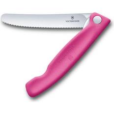 Küchenmesser Victorinox Swiss Classic Paring Knife, Wavy Edge Pink Schälmesser