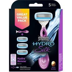 Wilkinson Sword Hydro Silk Women'S Razor With X3 Blades