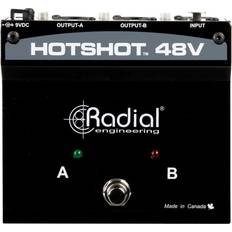 Condenser microphone Radial Engineering Hotshot 48V Condenser Microphone Switcher