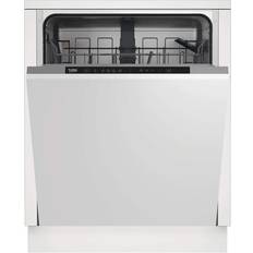 Beko Noir Lave-vaisselle Beko DIN34320 12.9L 240V 49DB Tout Intégré Argent Blanc, Noir, Gris