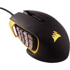 Yellow Gaming Mice Corsair Ch-9304011-ww/rf Scimitar Pro Rgb