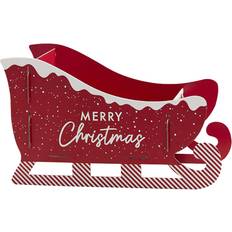 Ginger Ray Sleigh for Christmas Presents Julpynt 28cm