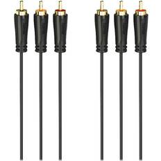 Cables Hama RCA 3-plug Cable