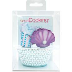 Cupcake forme pynt havfrue