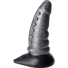 Zilver Dildos XR Brands Beastly Tapered Bumpy Silicone Dildo