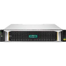 2.5 gbe HP E Modular Smart Array 2062 10GbE iSCSI SFF Storage Hårddiskarray 3.84 TB 24 fack (SAS-3) SSD 1.92 TB x 2 iSCSI (10 GbE) (extern) kan monteras i rack 2U