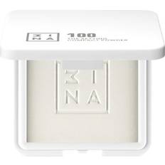3ina The Setting Compact Powder Genomskinligt kompaktpuder Skugga 100 11,5 g
