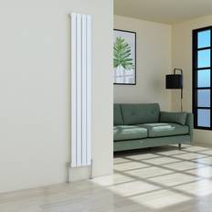 Radiators WarmeHaus Designer White Panel Modern Heating Vertical Single 1800x272mm