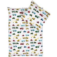 Baby sengetøj Borg Design Baby sengetøj 70x100 - Arbejdsbiler 100% 100x100cm