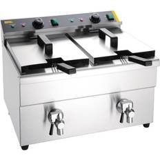 Friteuses Buffalo Friteuse Induction Double 2x3kW