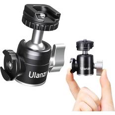 Aluminum Tripod Heads Ulanzi U-60 Dual Cold Shoe Ball Head