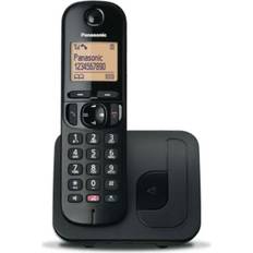 Panasonic Téléphones Fixes Panasonic KX-TGC250SPW Téléphone sans fil Noir