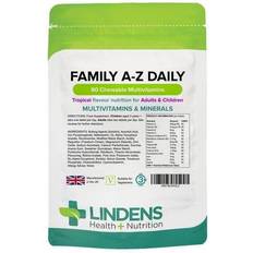 Lindens Vitamiinit ja Lisäravinteet Lindens + Nutrition Family A-Z Daily Multivitamin