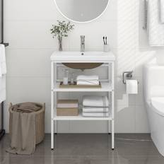 vidaXL Bathroom Washbasin Frame