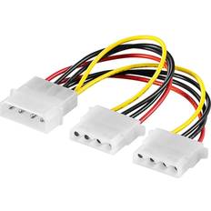 Molex ström Y-kabel 2
