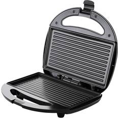 Kontaktgrill Kontaktgrill Schwarz/Silber 750W