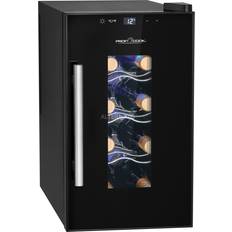 Vinkøleskab 8 flasker Profi Cook PC-WK 1232 Hvid, Sort